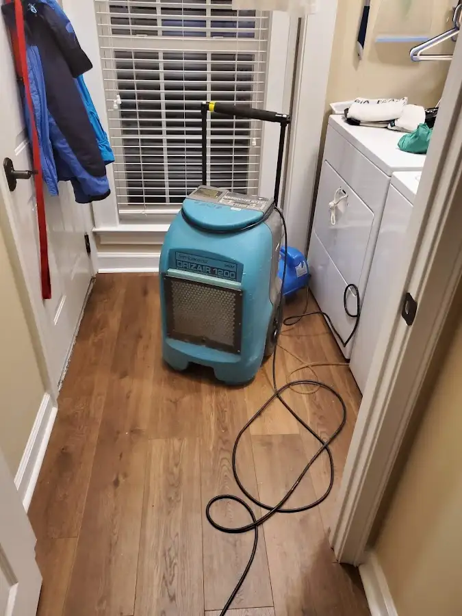 Commercial dehumidifier deployed for Crawl Space Restoration in King City